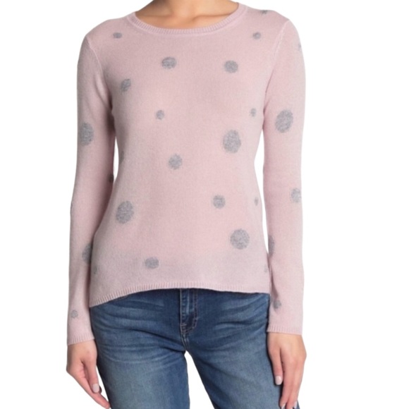 Metallic Pink Sweater